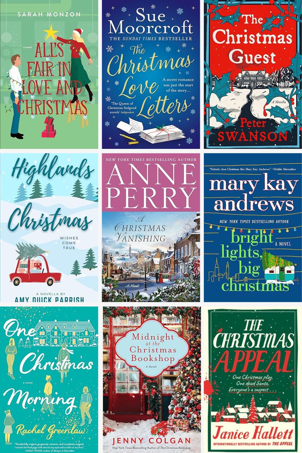 2023 Christmas novels