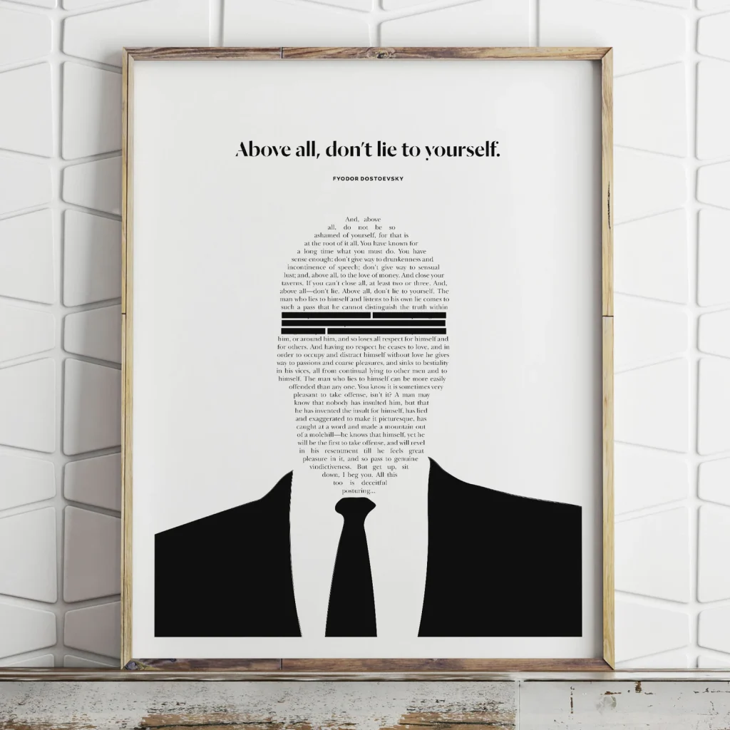 book quote art